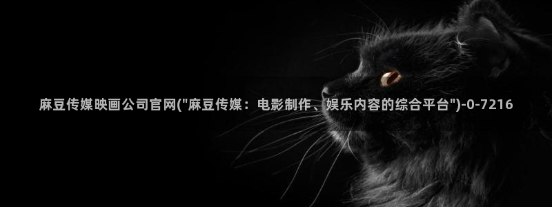 麻豆精选描述